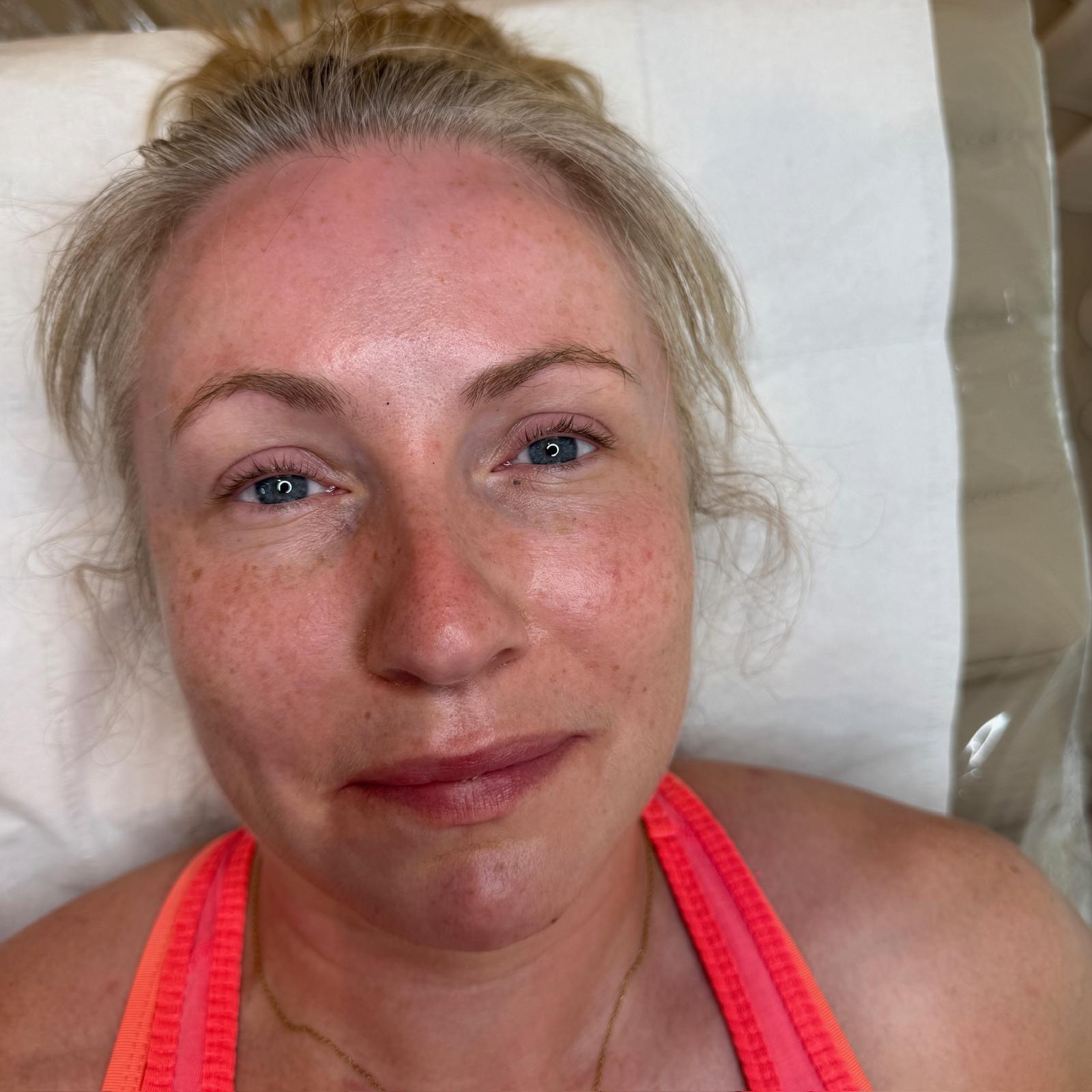 Combination brows before treatment at Brows By Jo