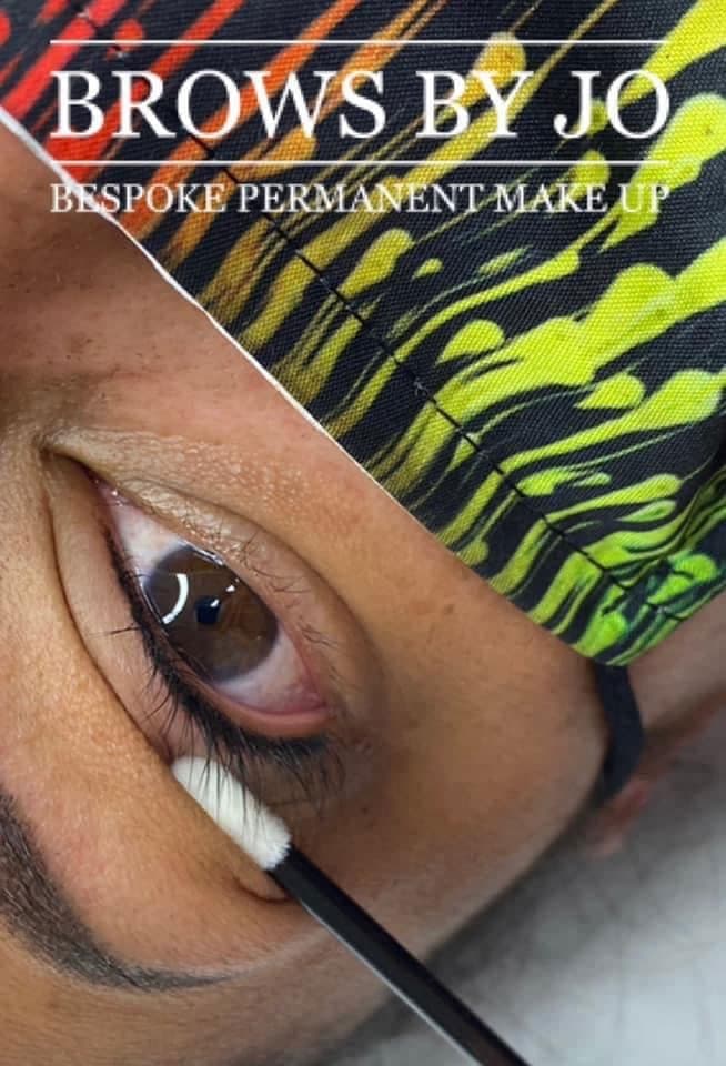semi permanent eyeliner at brows by jo in banbury
