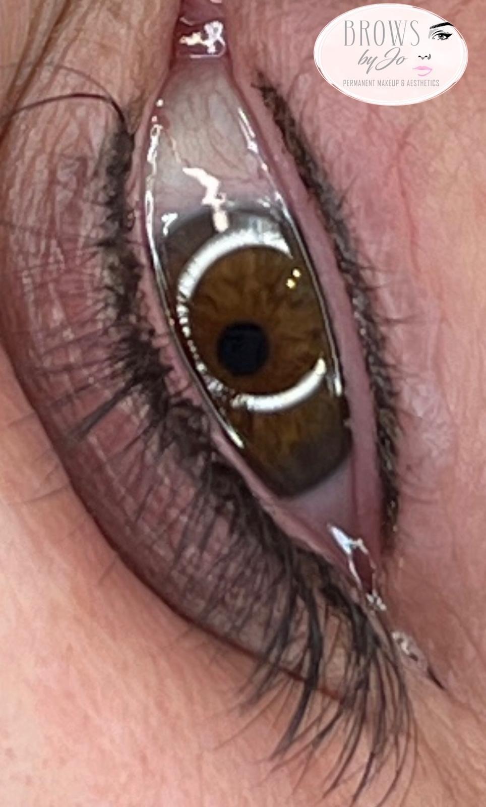Lashline eyeliner result by Brows By Jo in Banbury