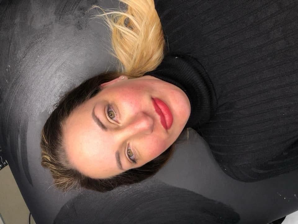 Lip blush result by Brows By Jo in Banbury