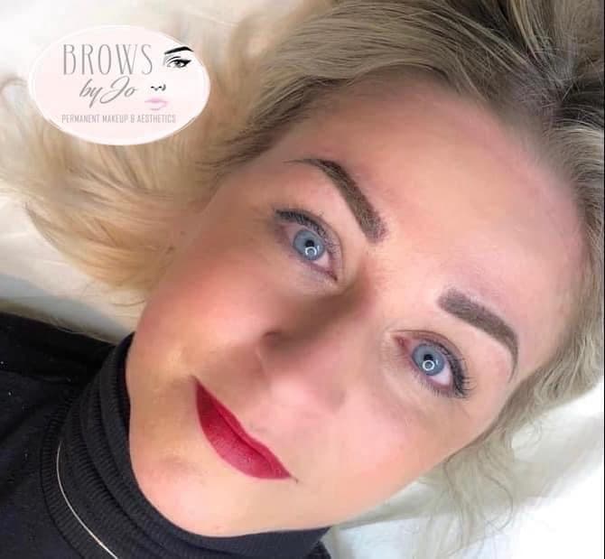 Lip blush result by Brows By Jo in Banbury